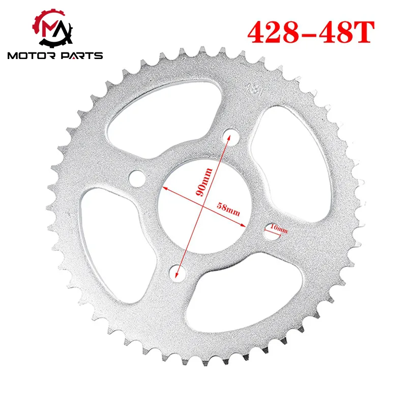Sprocket gluaisrothar 428-48T